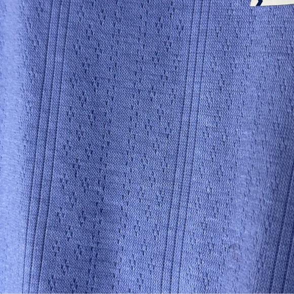 New Cat & Jack Girls/Periwinkle Lilac Long Sleeve Knit Top Large (10-12) - Picture 4 of 8